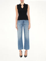 M-LILITA Knitwear Top in Black