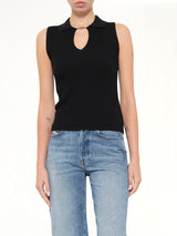 M-LILITA Knitwear Top in Black