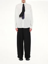 Shape Memory Shijira Tie in Black