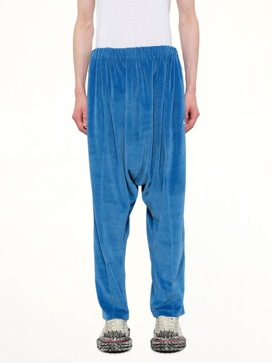 Bubblegum Inflated Track Pants in Blue