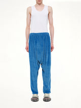 Bubblegum Inflated Track Pants in Blue