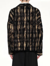 Dust Flocky Pajama Shirt in Black