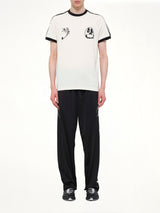 Skull Graphic Run Shorts in Black