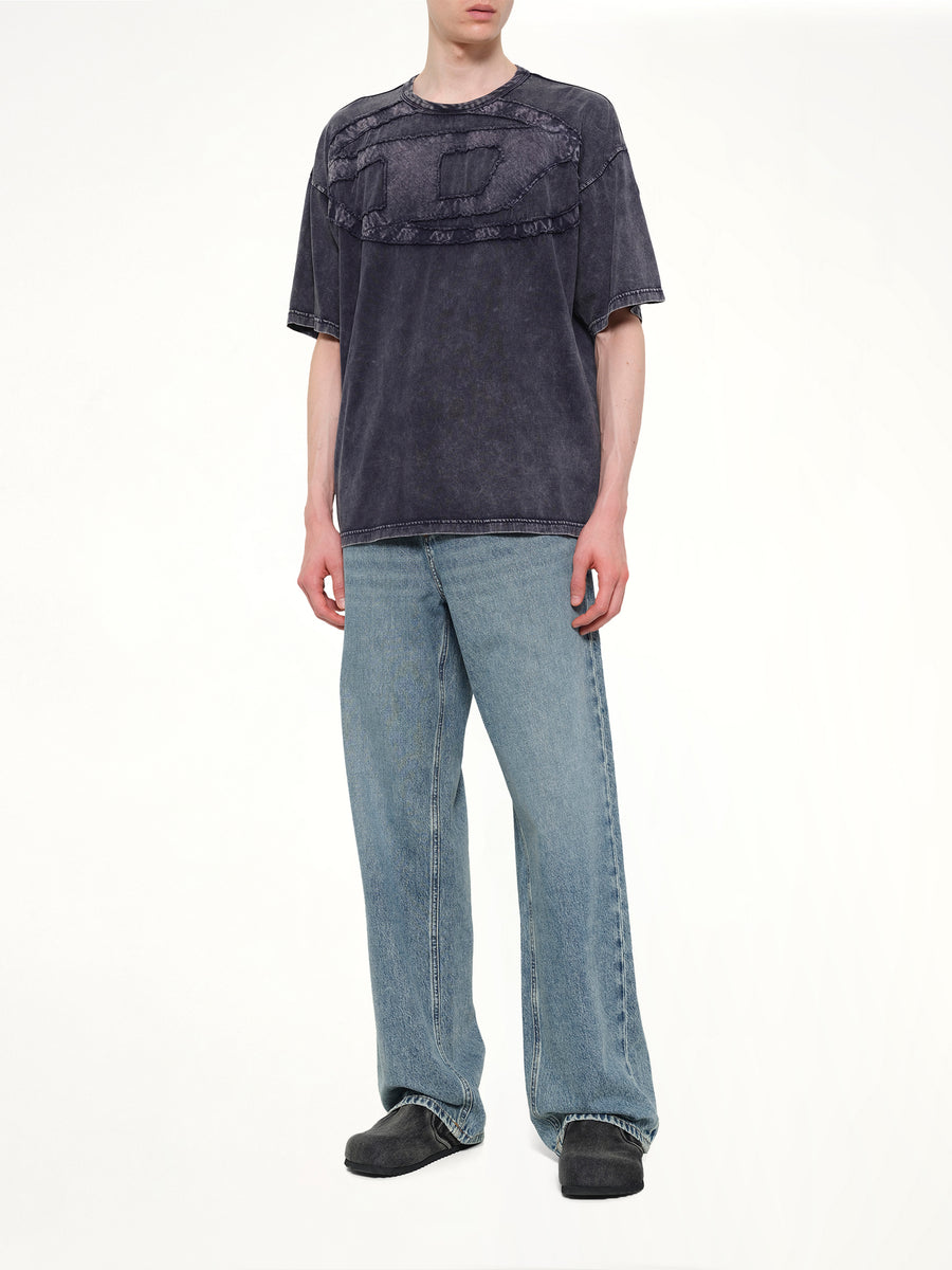 T-BOXT-DEN T-Shirt in Blue
