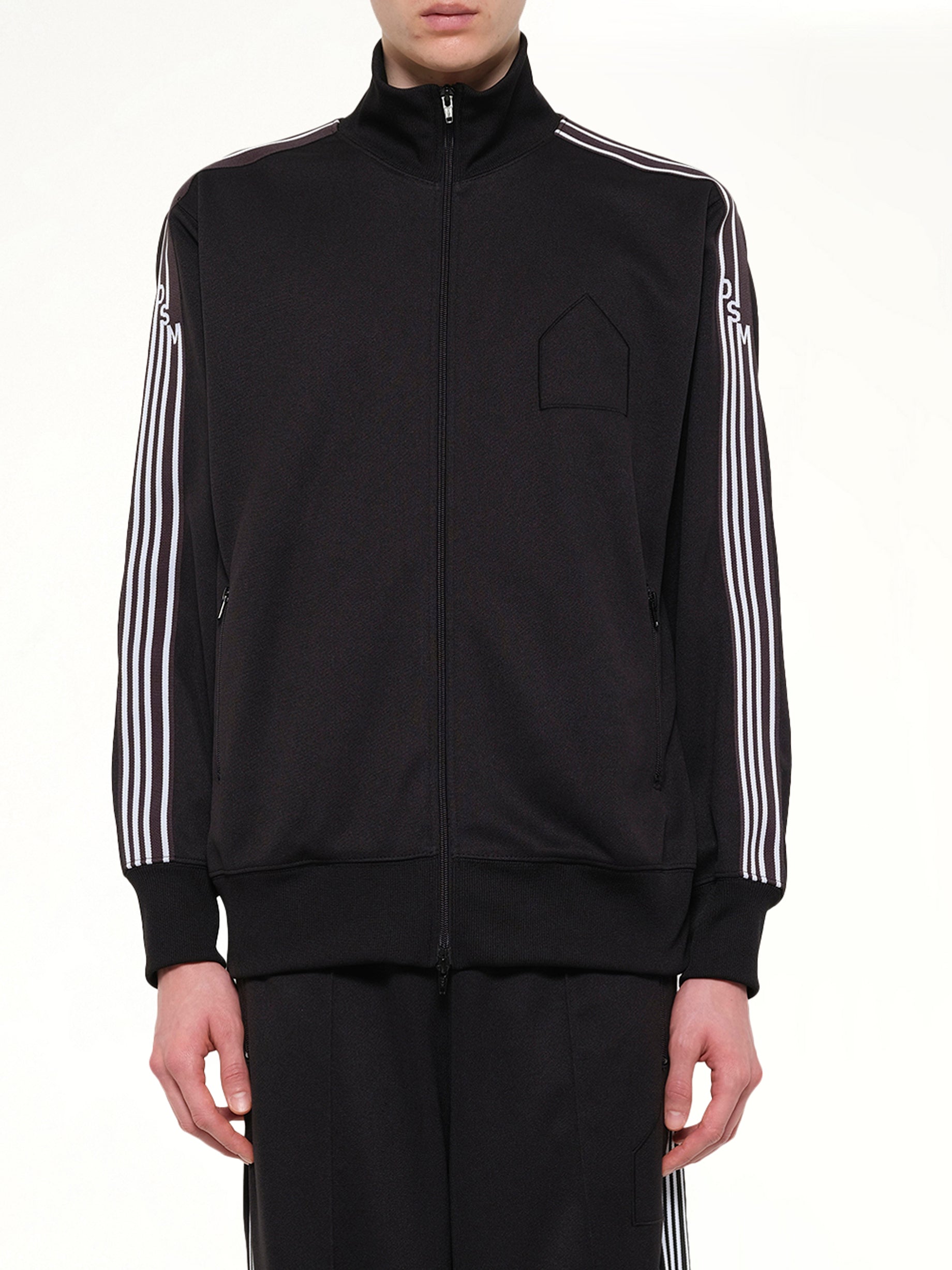 Tracksuit Knit Jacket in Black