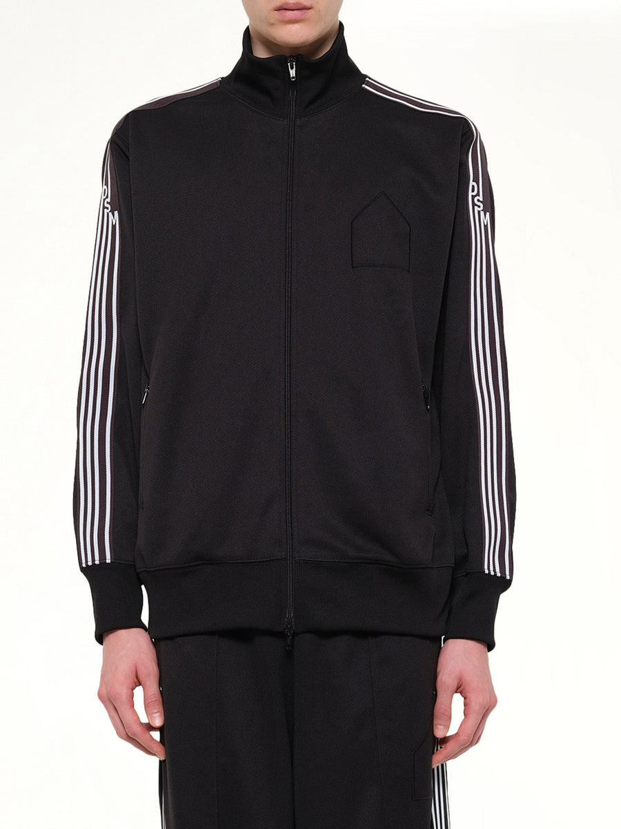 Tracksuit Knit Jacket in Black