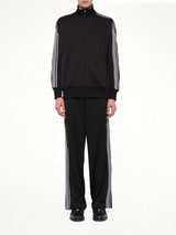 Tracksuit Knit Jacket in Black