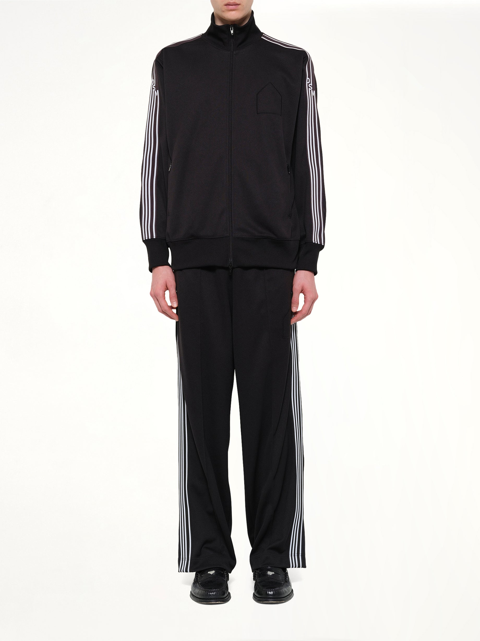 Tracksuit Knit Jacket in Black