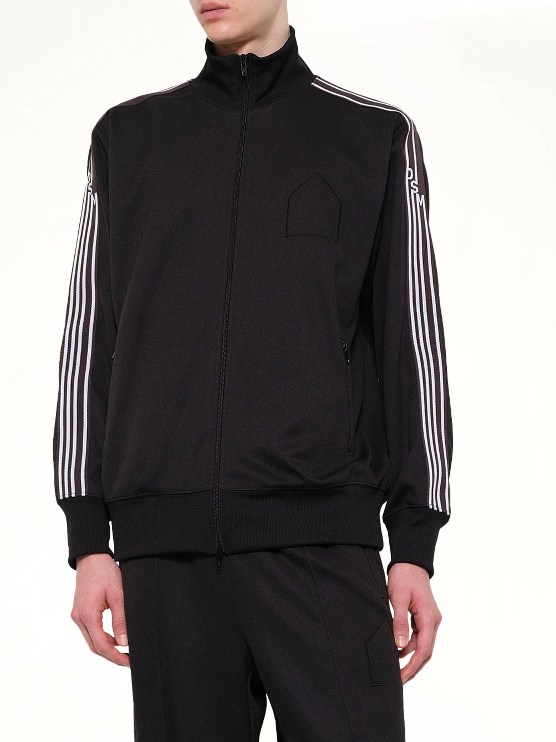 Tracksuit Knit Jacket in Black
