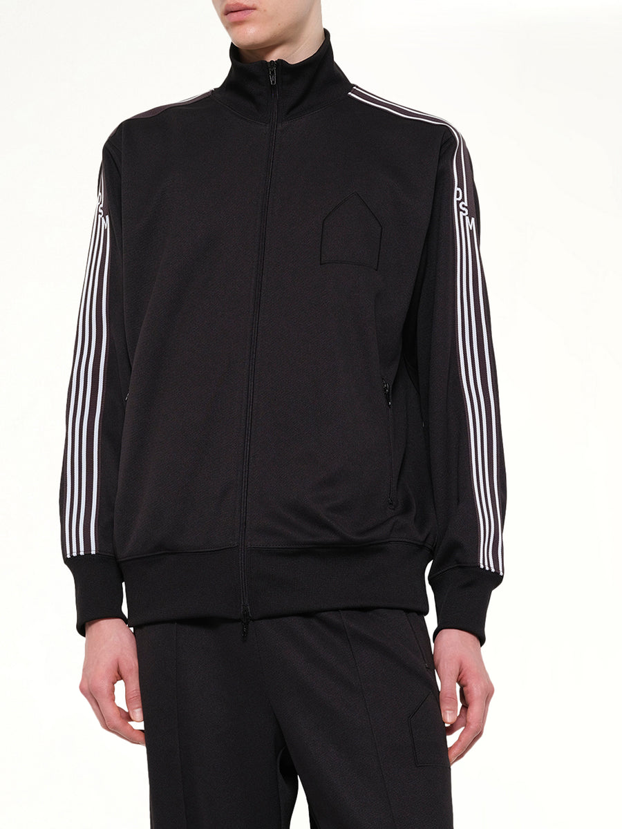 Tracksuit Knit Jacket in Black