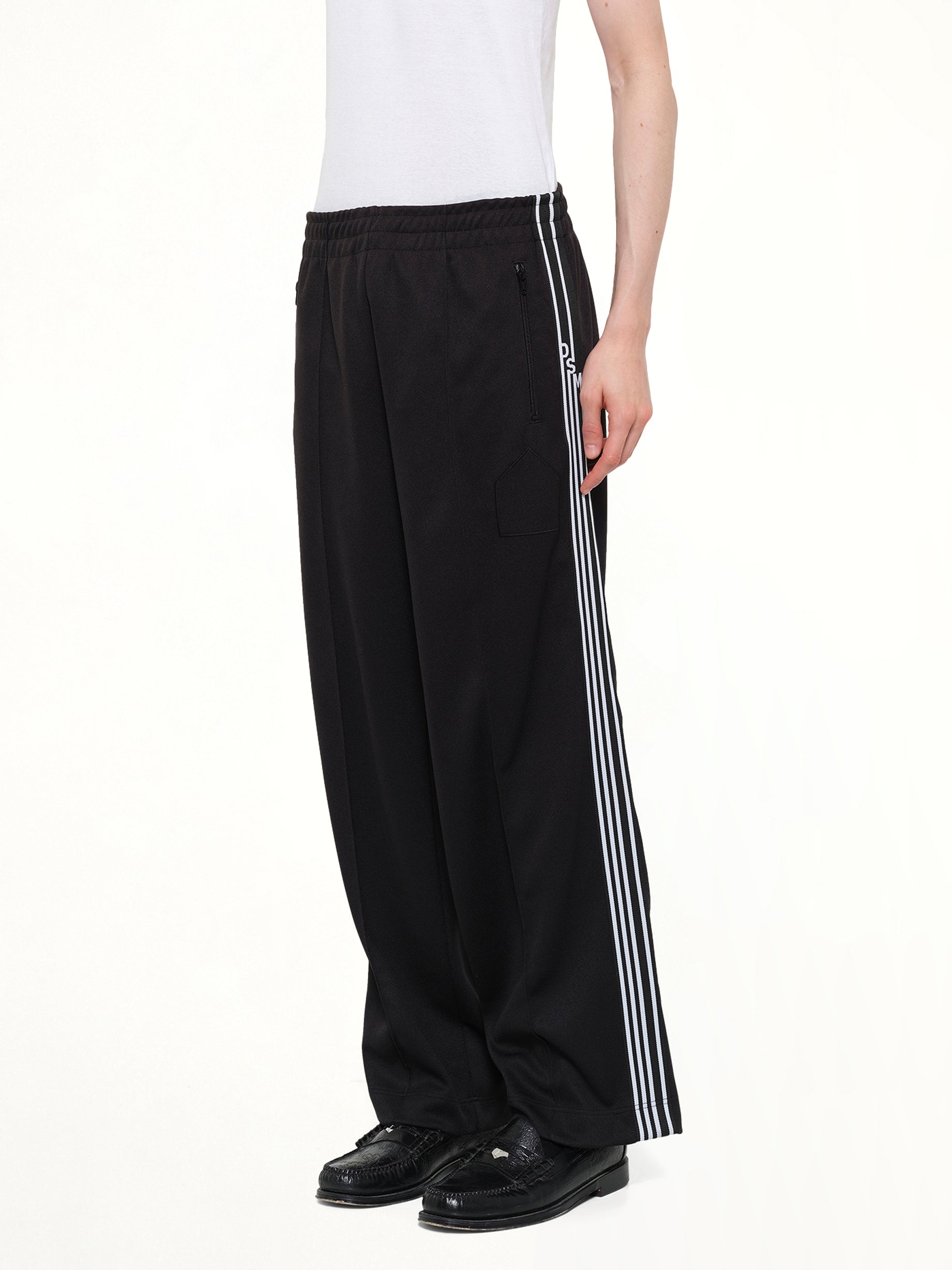Tracksuit Knit Pants in Black