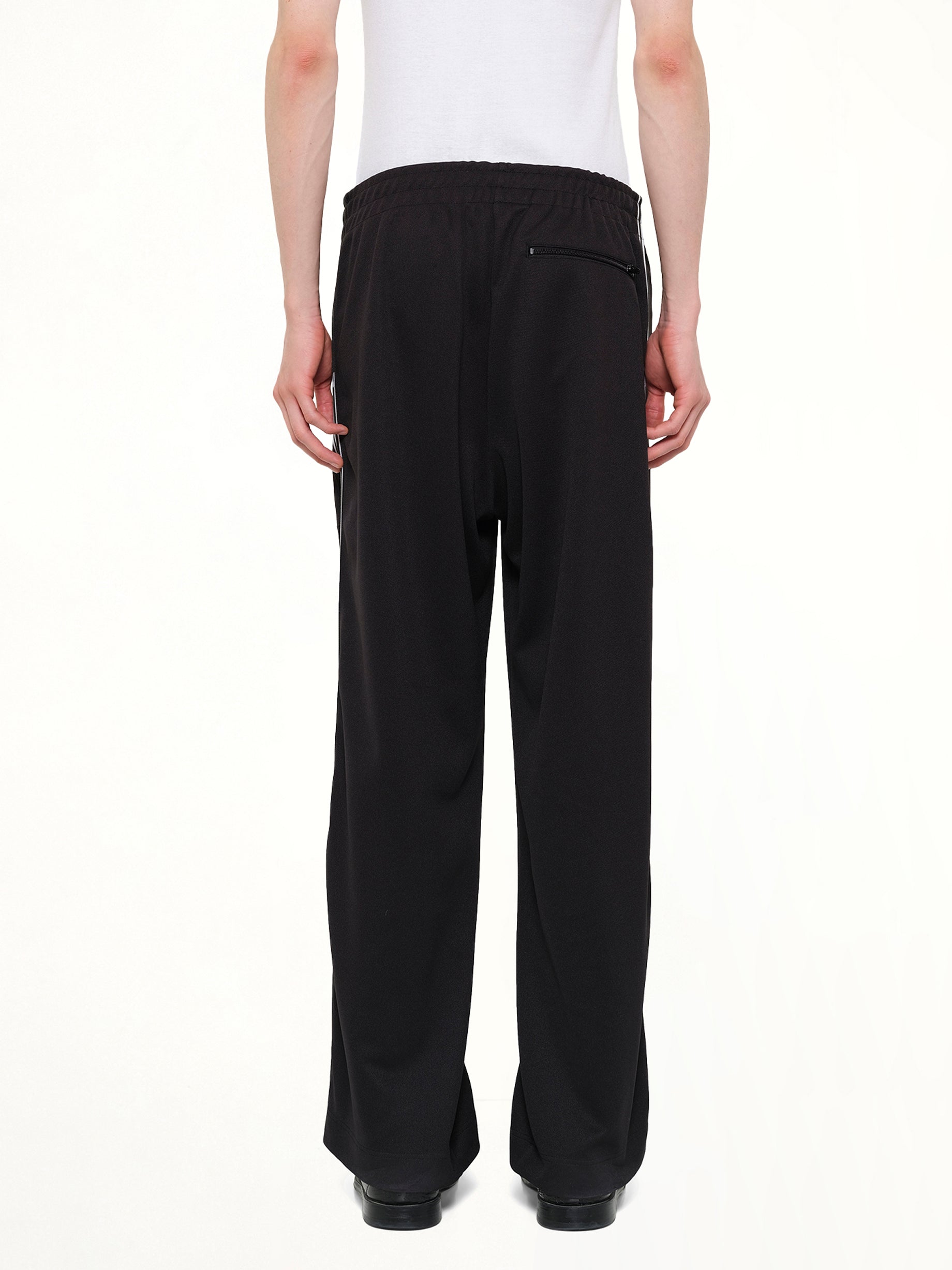 Tracksuit Knit Pants in Black