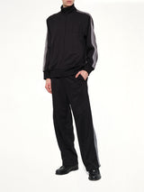 Tracksuit Knit Pants in Black