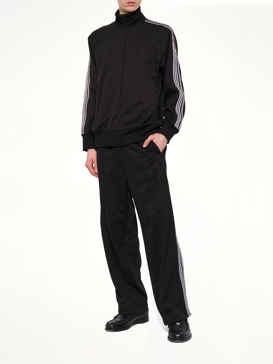 Tracksuit Knit Pants in Black
