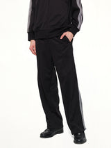 Tracksuit Knit Pants in Black