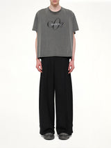 Co2 Air Yarn T-Shirt in Charcoal