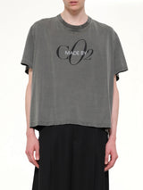 Co2 Air Yarn T-Shirt in Charcoal