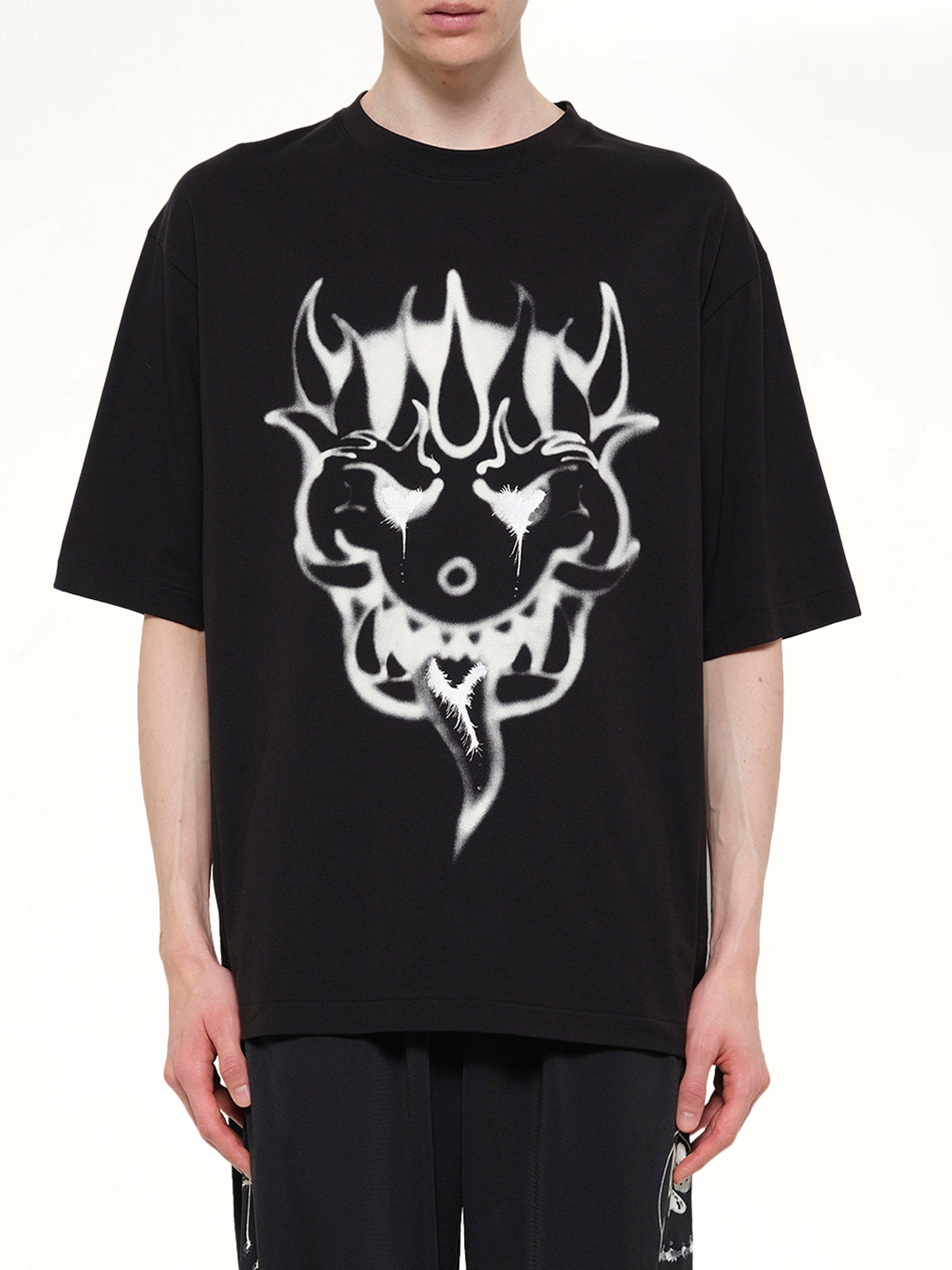 Yaksha Graphic T-Shirt in Black