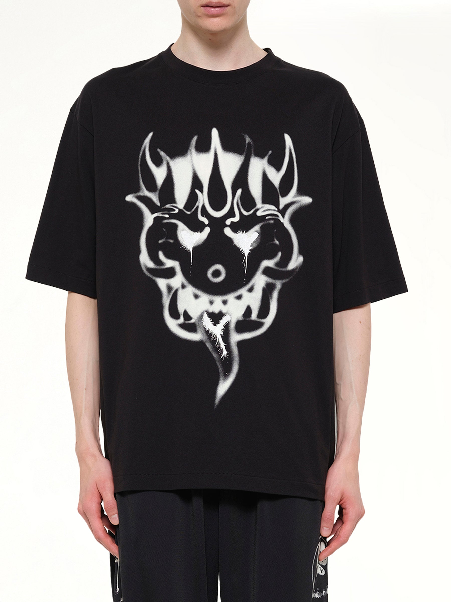 Yaksha Graphic T-Shirt in Black