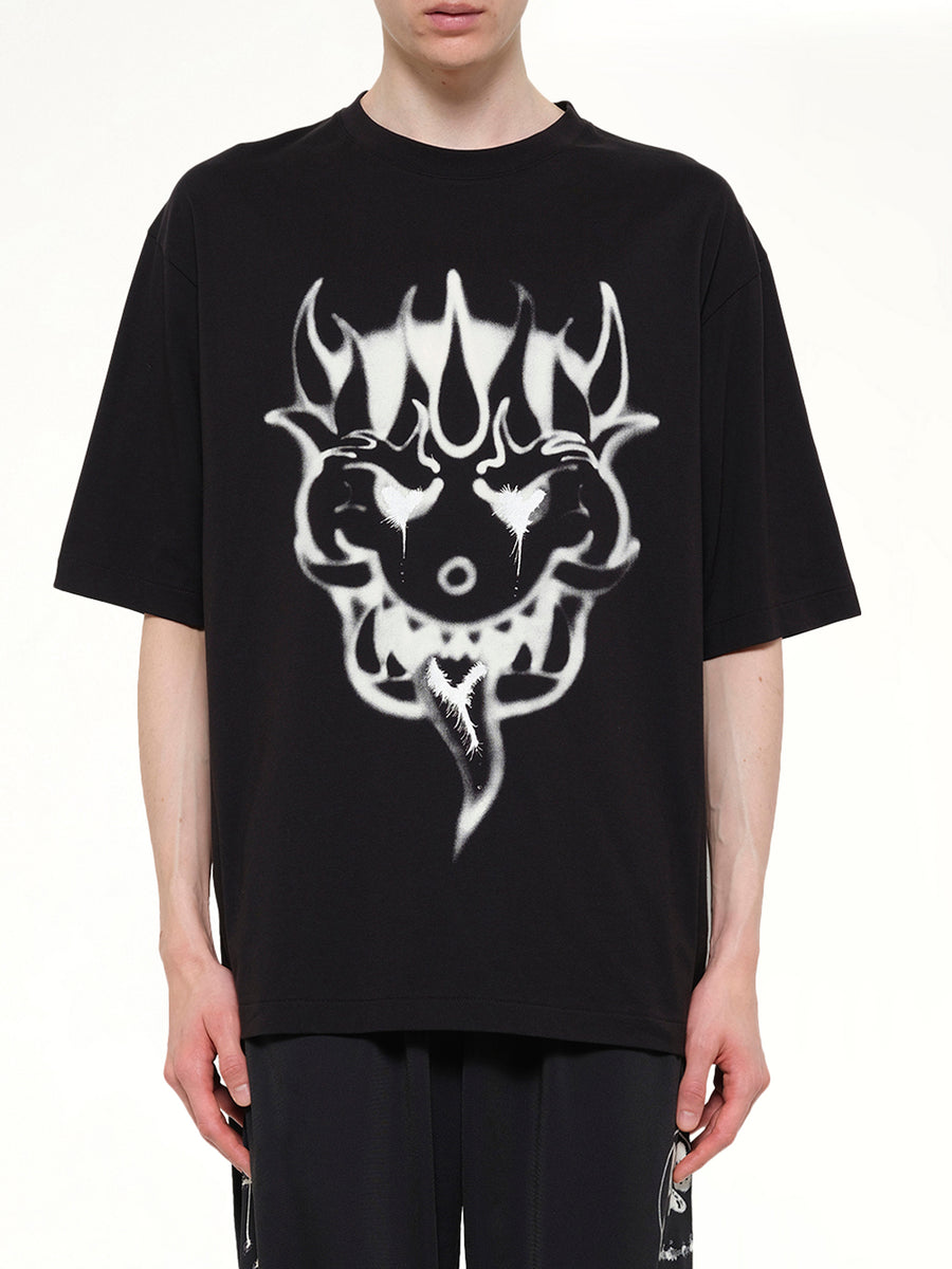Yaksha Graphic T-Shirt in Black