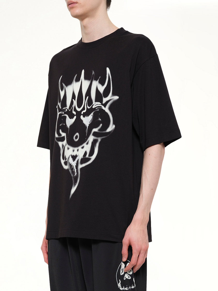 Yaksha Graphic T-Shirt in Black