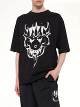 Yaksha Graphic T-Shirt in Black