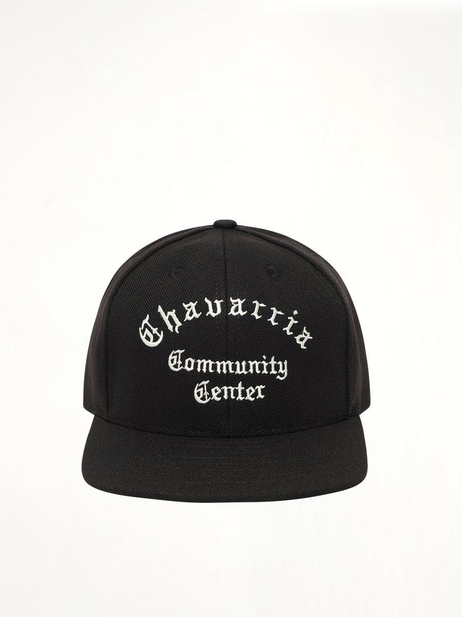 Chavarria Community Center Cap in Black