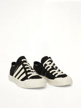 Y-3 Nisi Low Sneaker in Black/Off White
