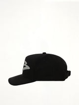 Y-3 Big Liquid Logo Cap in Black