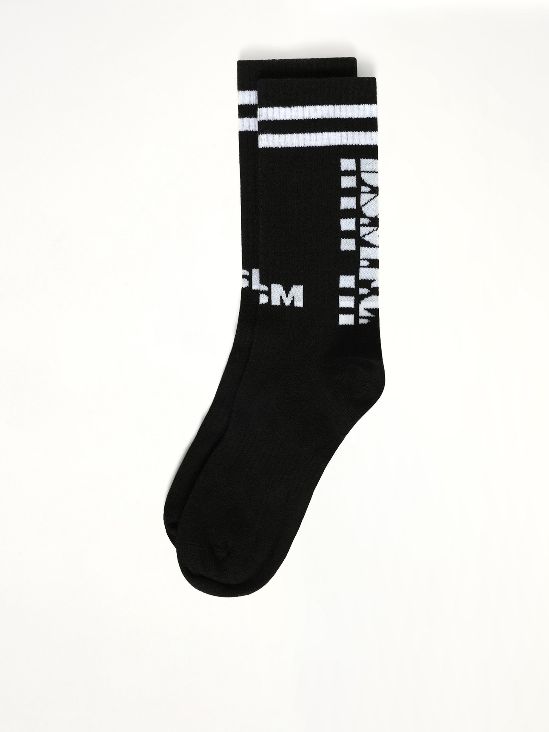 DSM Knit Socks in Black