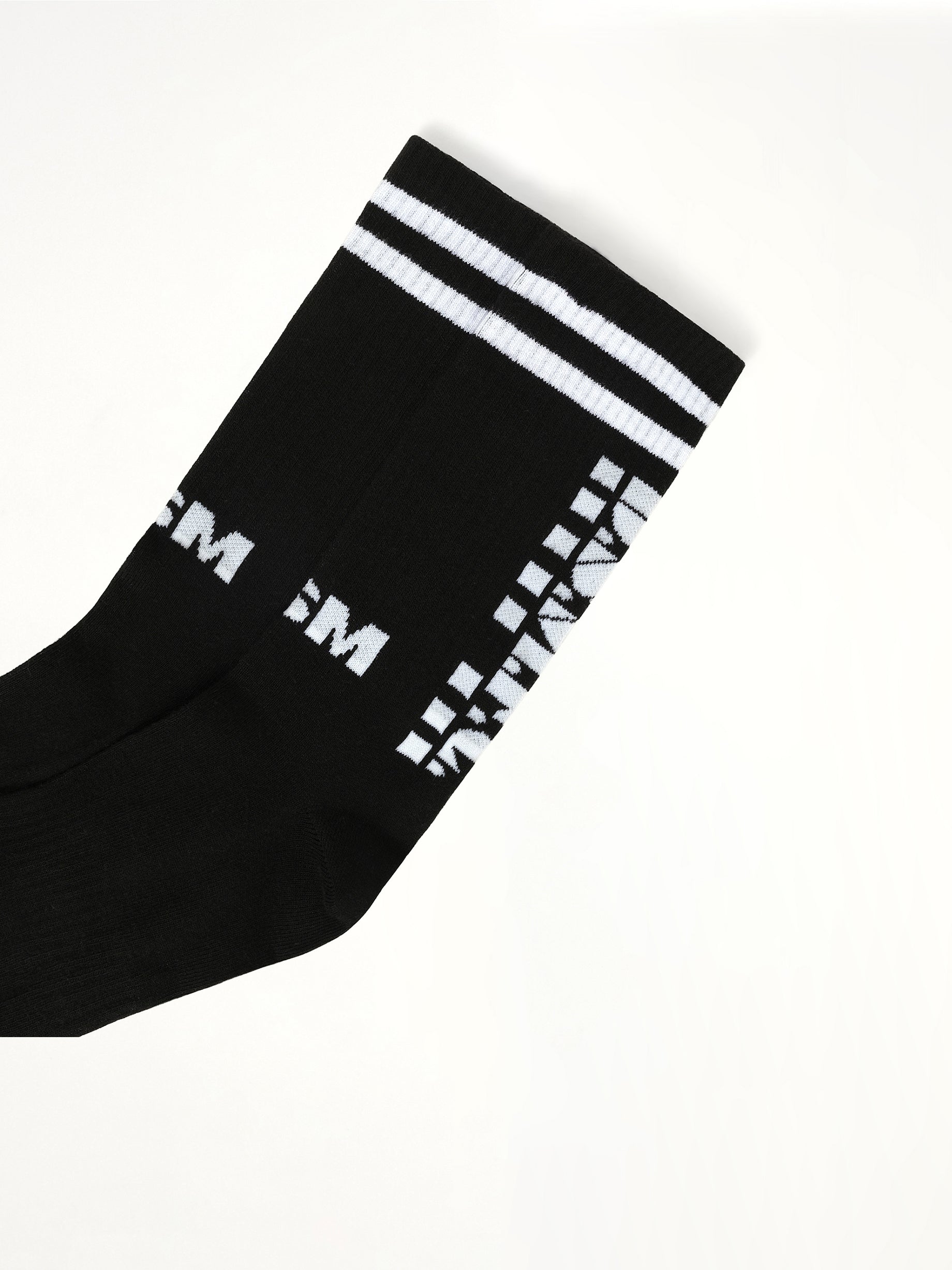 DSM Knit Socks in Black