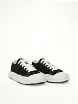 Jackson Canvas Low Top Sneakers in Black