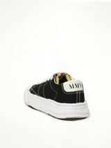 Jackson Canvas Low Top Sneakers in Black