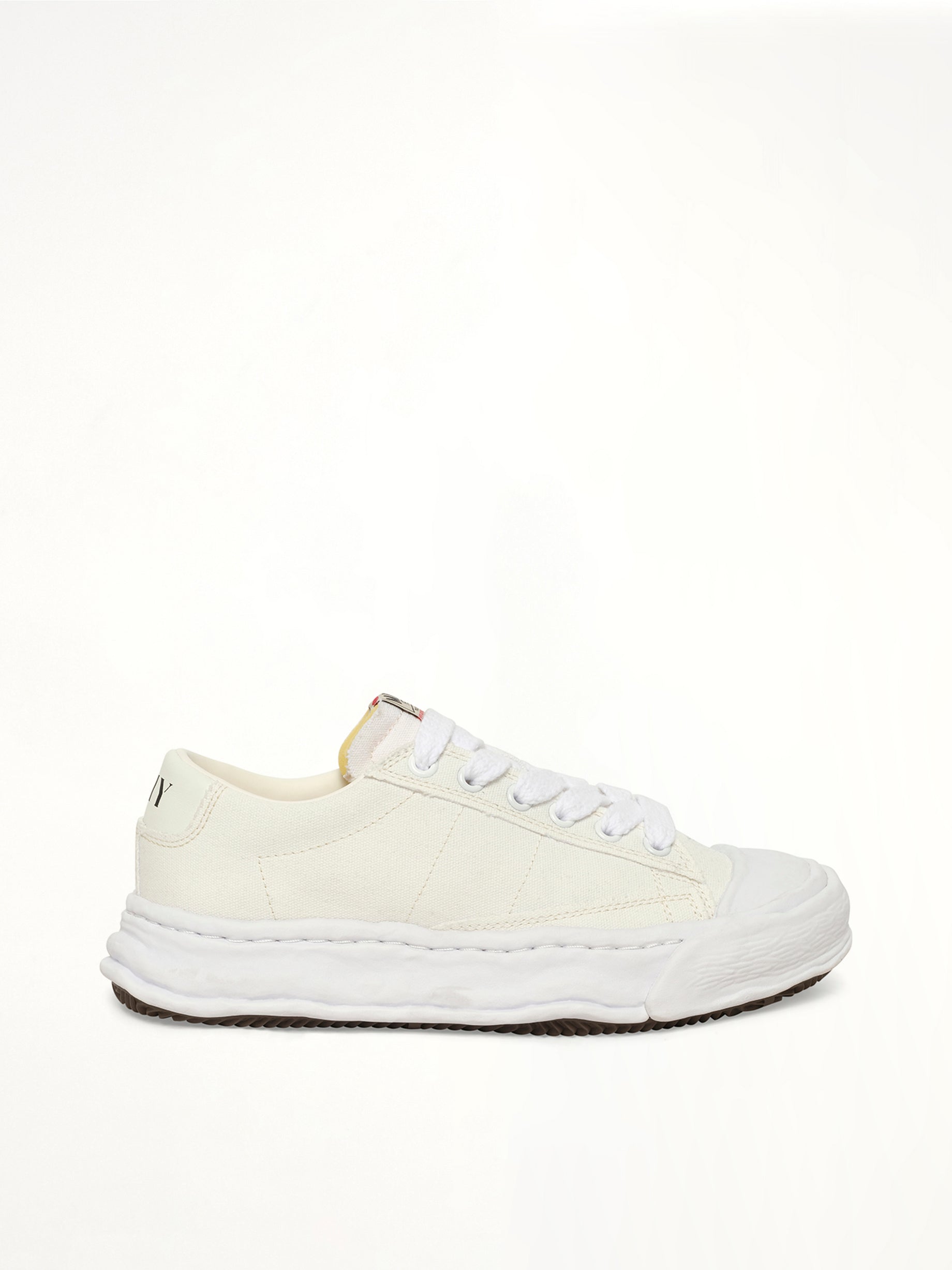 Jackson Canvas Low Top Sneakers in White