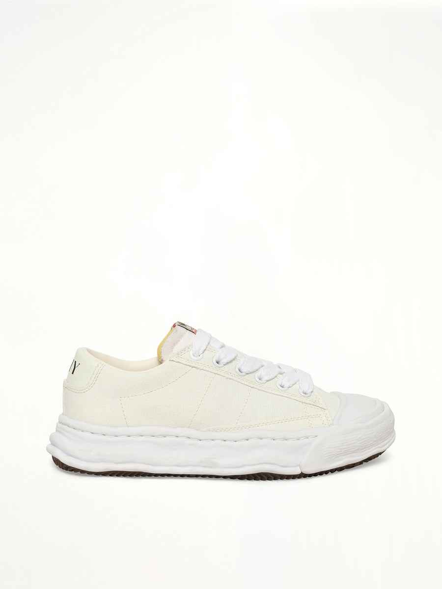 Jackson Canvas Low Top Sneakers in White