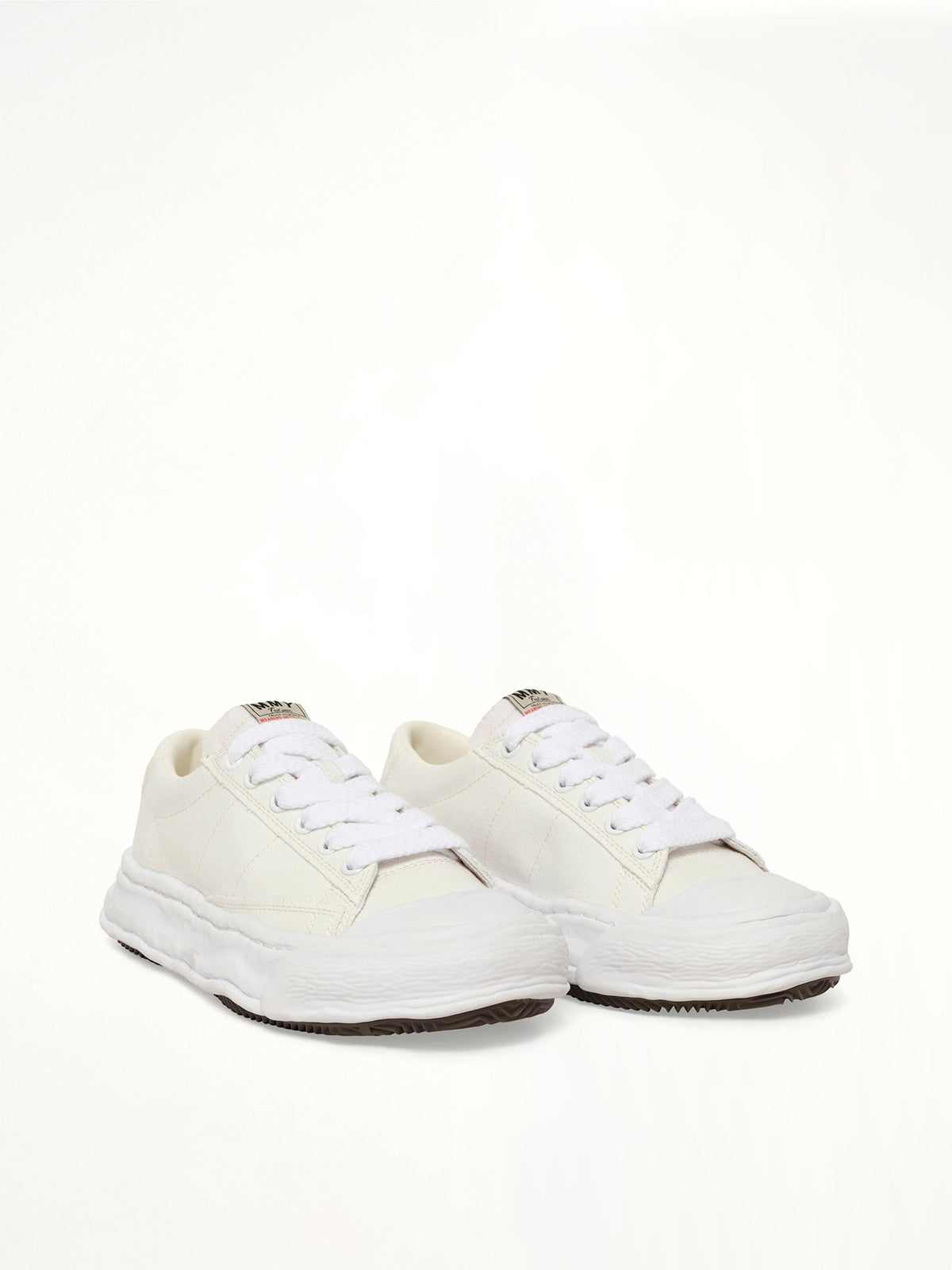Jackson Canvas Low Top Sneakers in White