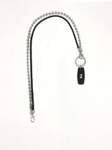 Y-3 Keychain in Black