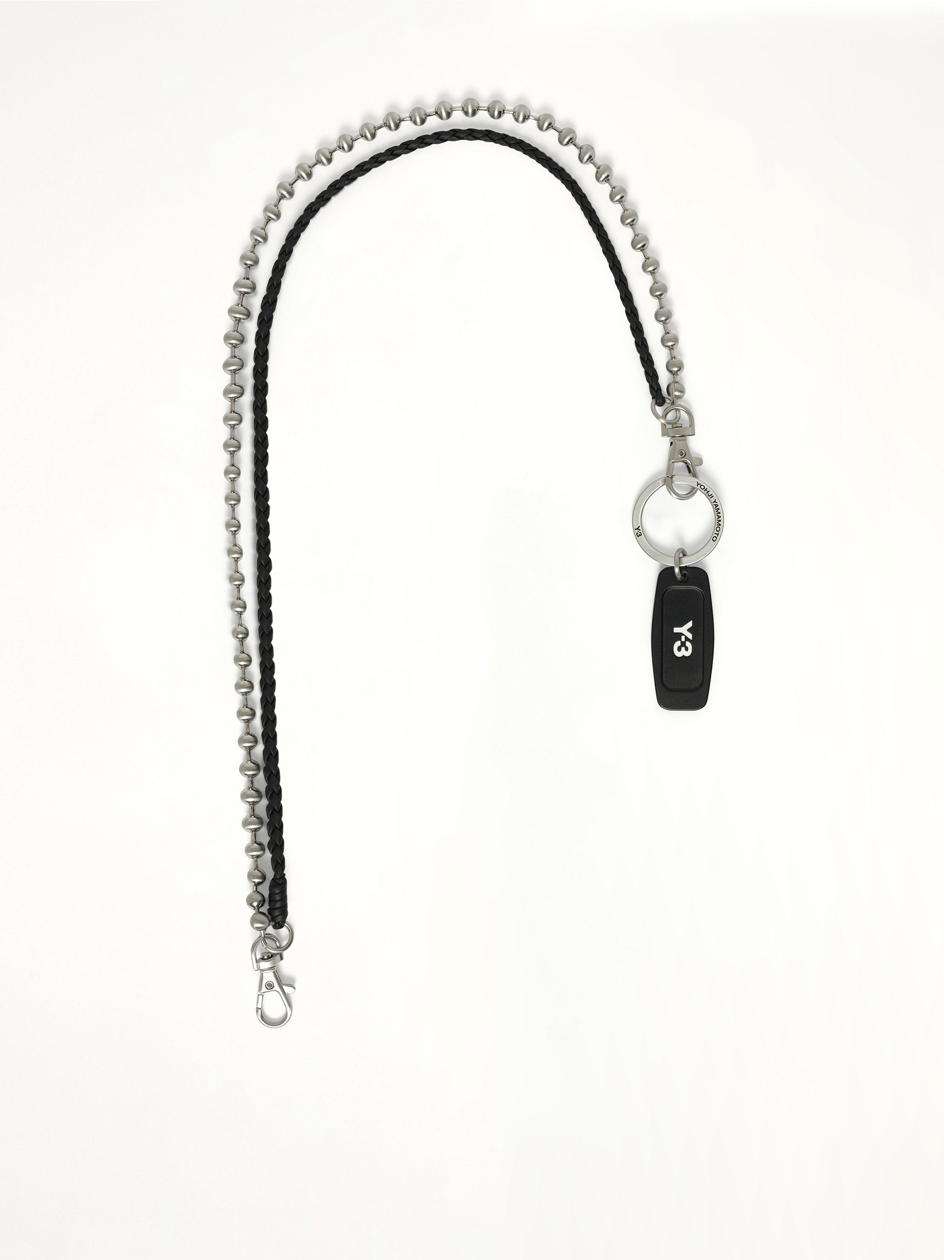 Y-3 Keychain in Black