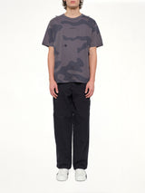 2100016 SS T-Shirt in Blue Grey