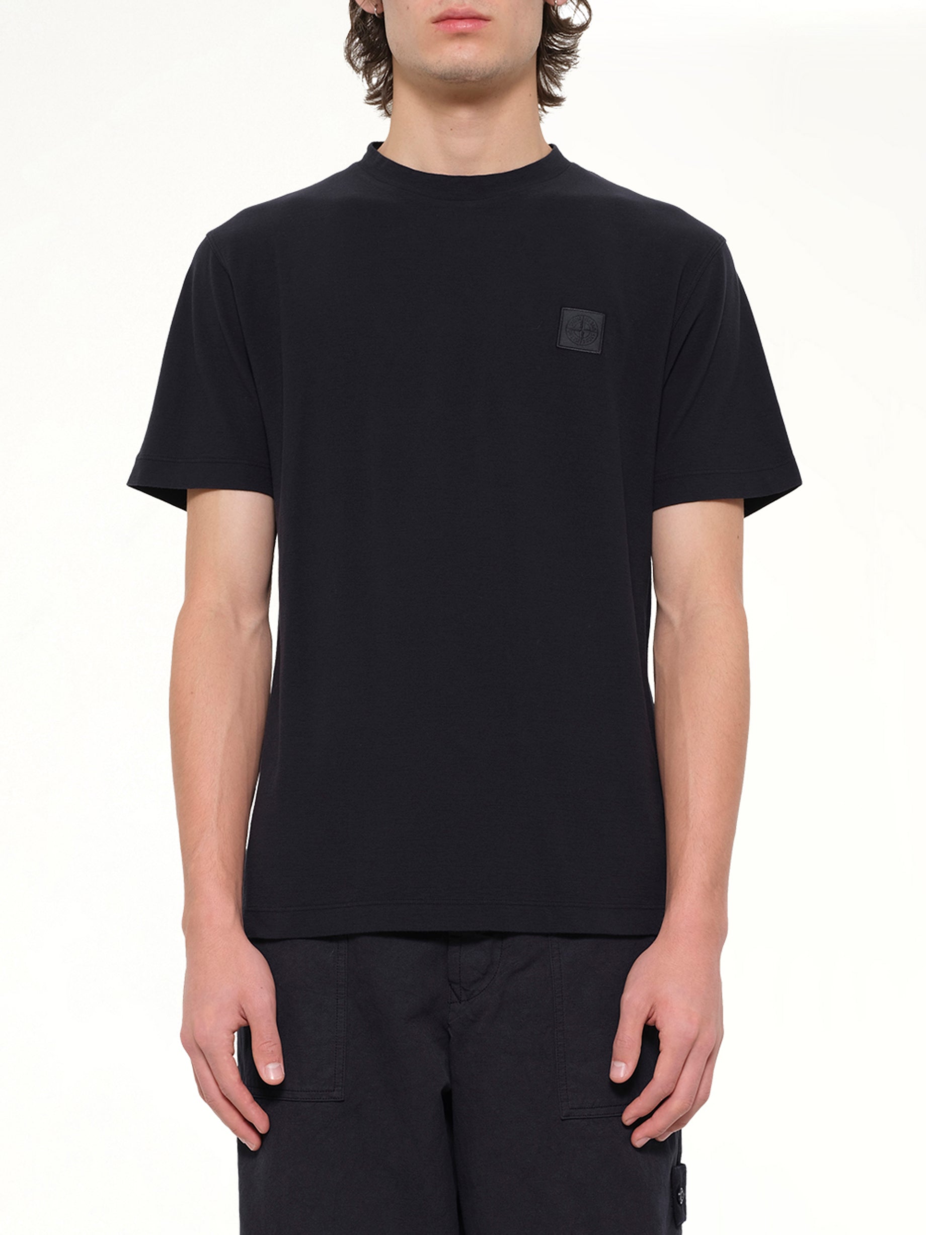 2100021 SS T-Shirt in Navy Blue