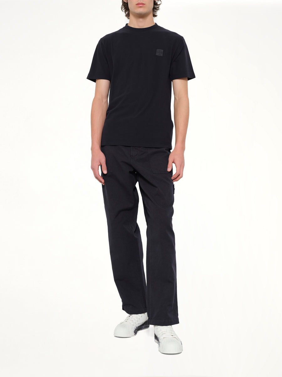 2100021 SS T-Shirt in Navy Blue