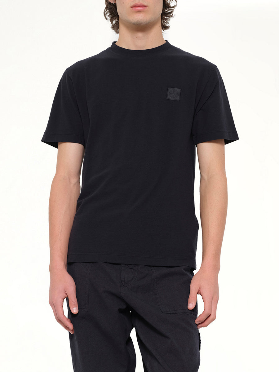 2100021 SS T-Shirt in Navy Blue
