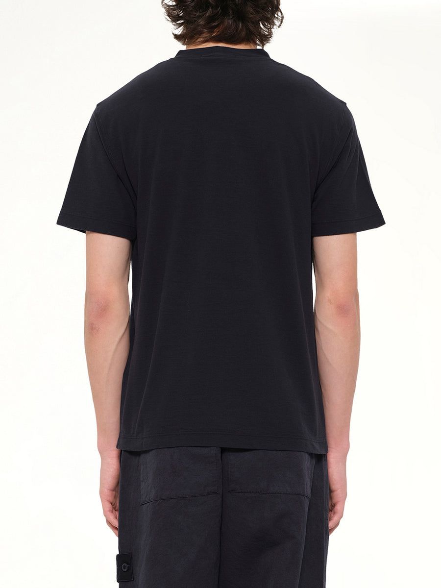 2100021 SS T-Shirt in Navy Blue