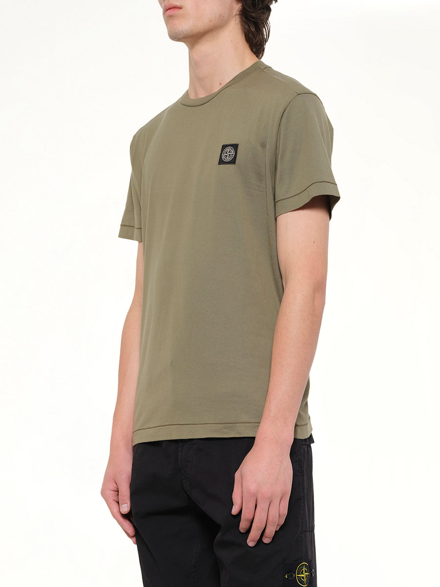 2100027 SS T-Shirt in Military Green