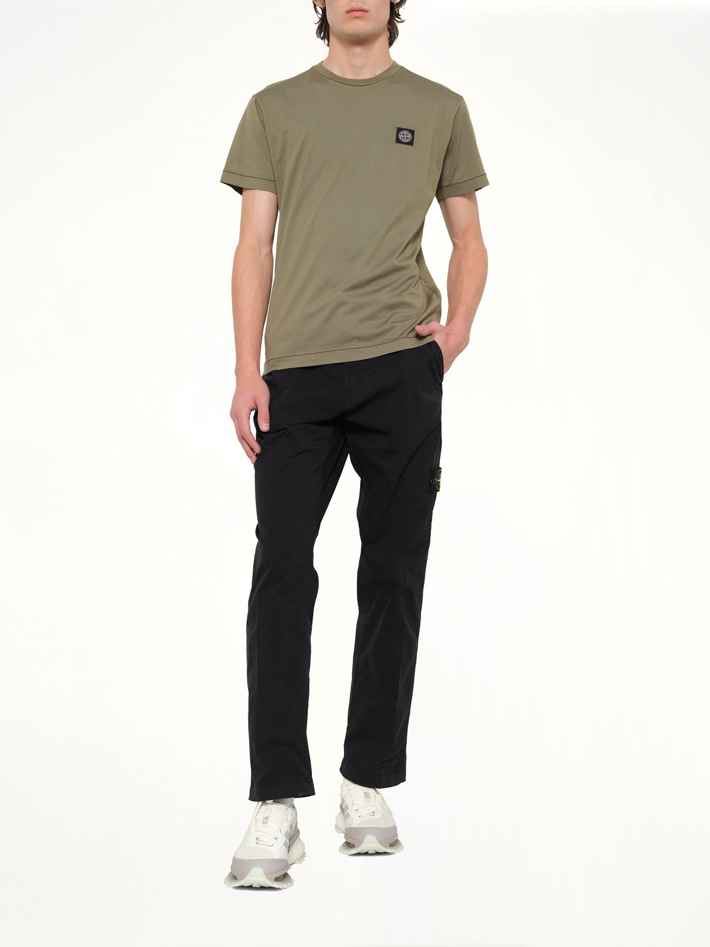 2100027 SS T-Shirt in Military Green