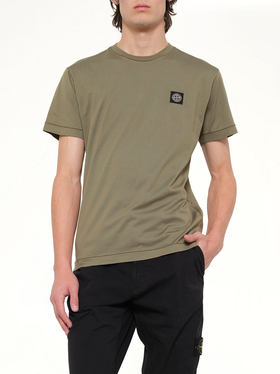 2100027 SS T-Shirt in Military Green
