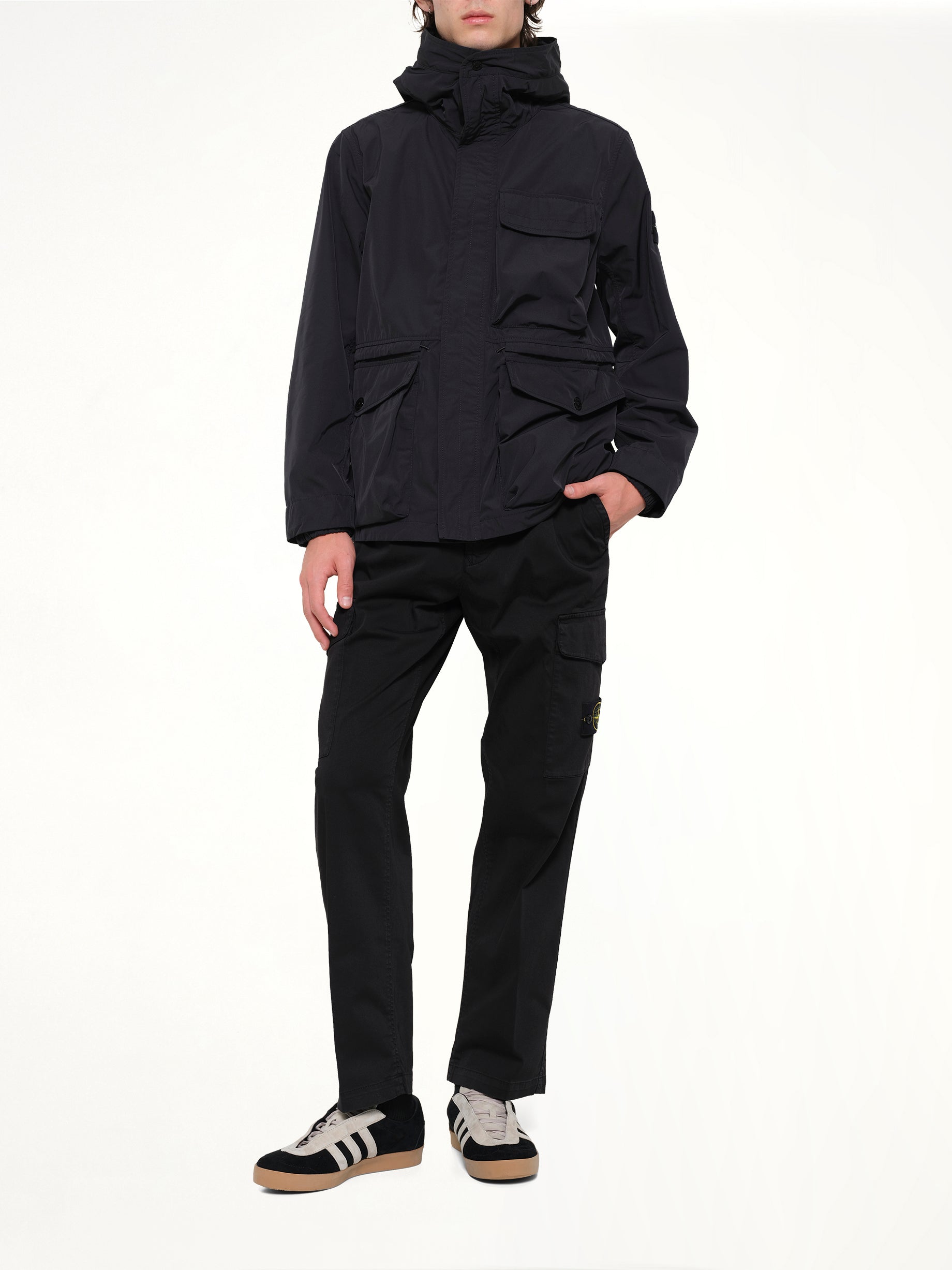STONE ISLAND 3100023 Trousers in Black Full Reference from MARAIS