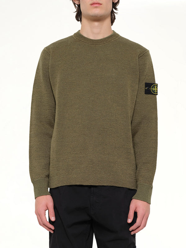 5100015 Crew Neck in Military Green