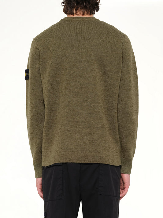 5100015 Crew Neck in Military Green