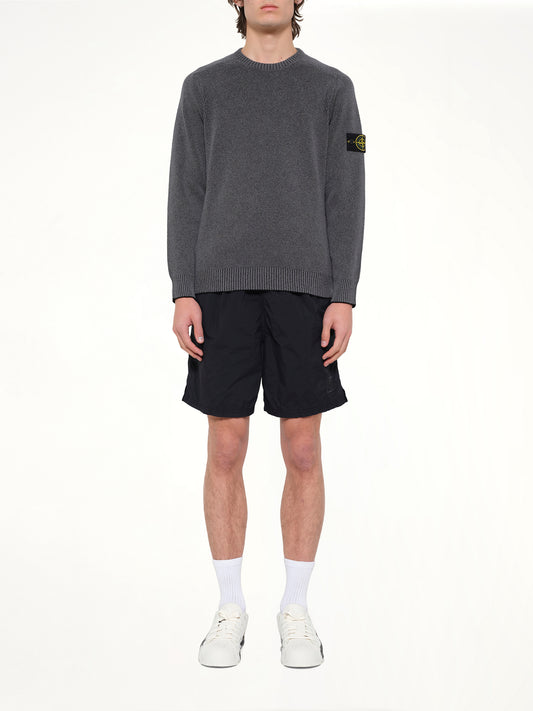 5100033 Crew Neck in Melange Charcoal